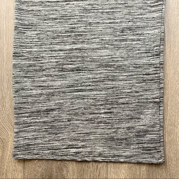 Zara Women’s High Waist Pencil Skirt Space dye print Grey Black Size Medium - Picture 8 of 14